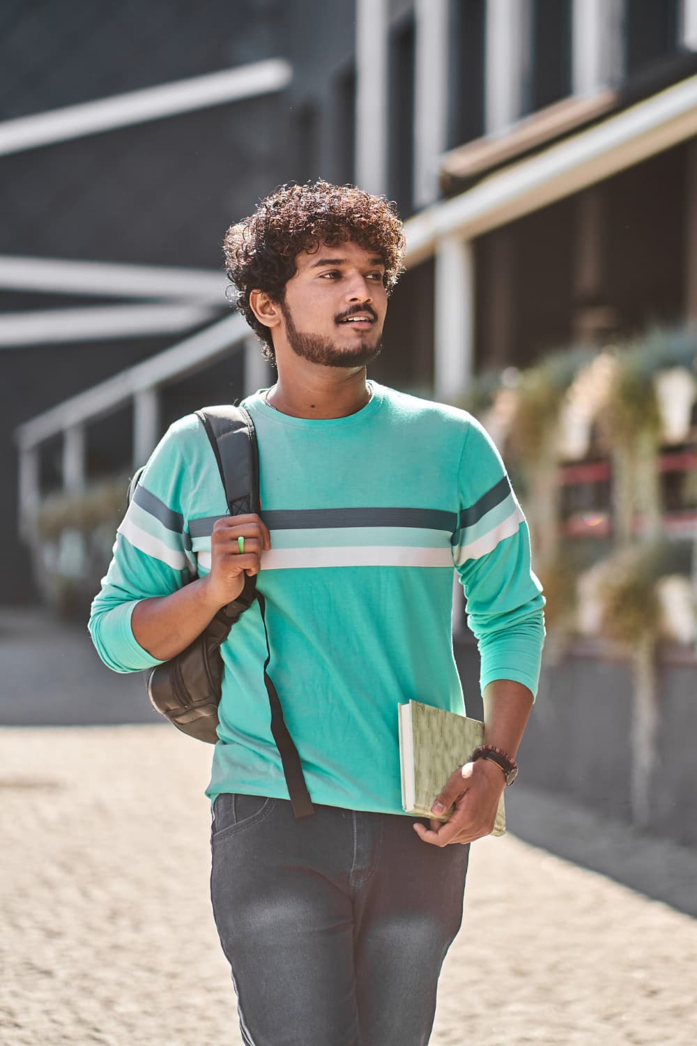 A learner progressing toward a career goal